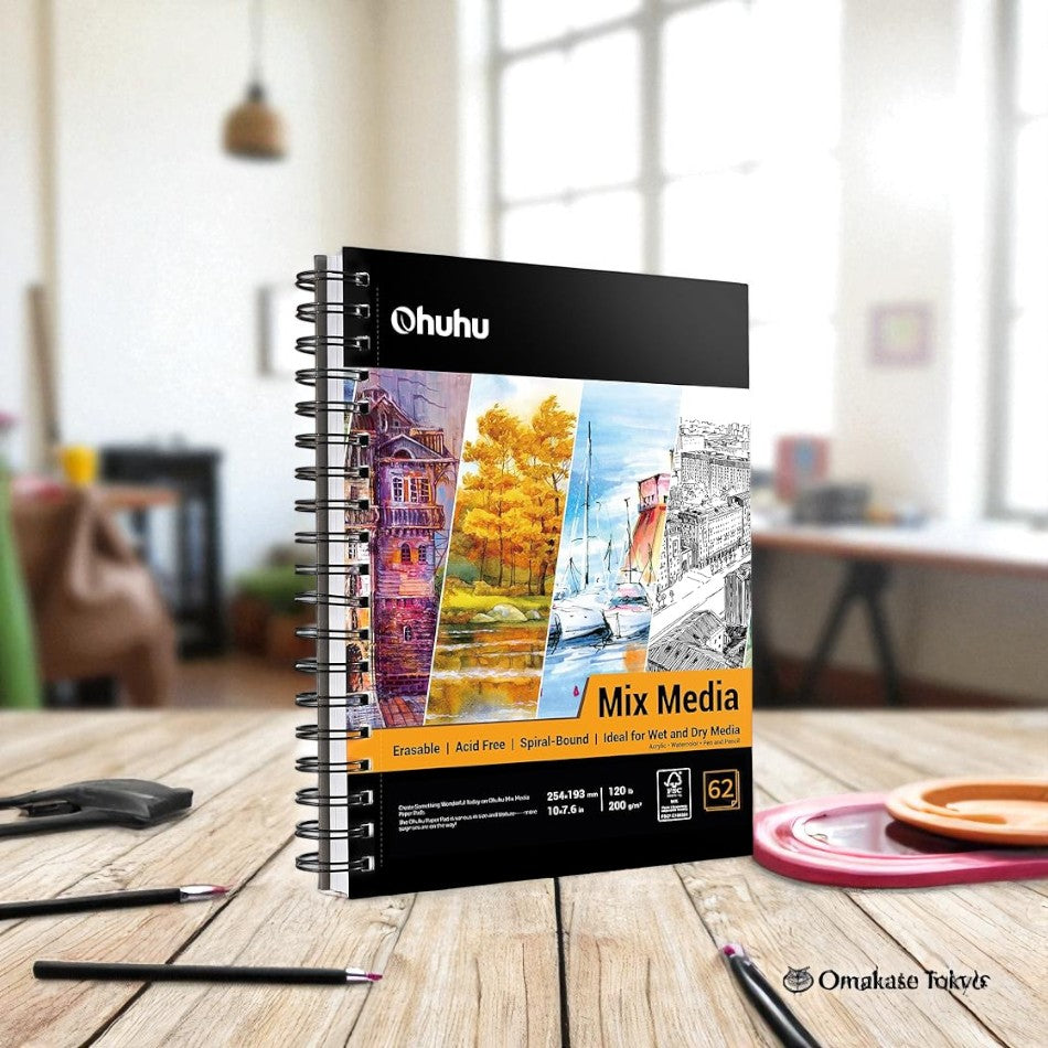 Ohuhu Watercolor Sketchbook 124 Pages