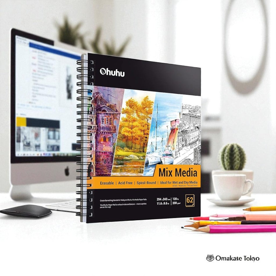 Ohuhu Watercolor Sketchbook 124 Pages