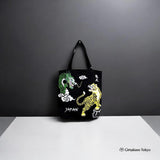 JAPONESQUE Japanese Pattern Tote Bag