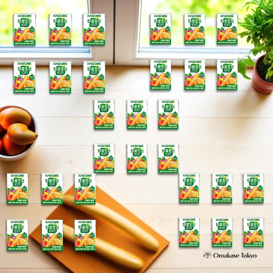 Kagome Veggie Drink 100 Original-30 Bottles