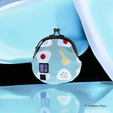 Porte-monnaie en brocart Senitosuin Nishijin