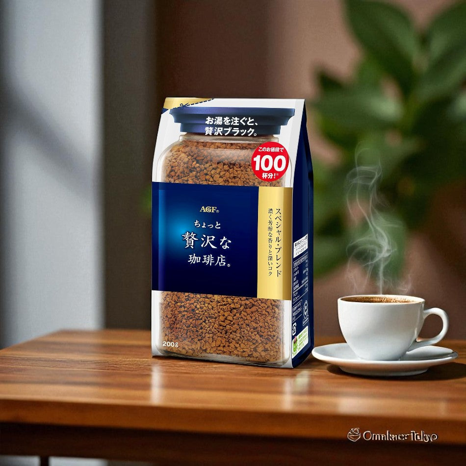 AGF Café instantané à mélange spécial A Bit of Luxury, recharge Eco Pack