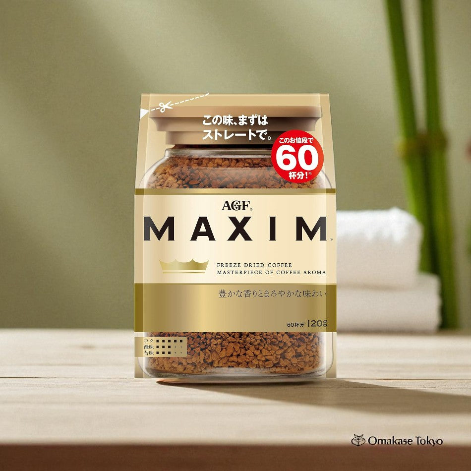 Maxim Freeze-Dried Instant Coffee - Pack(3bags) – Omakase Tokyo