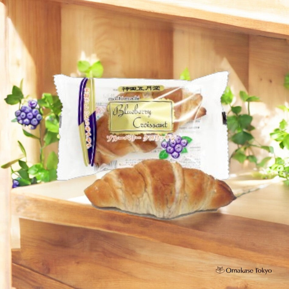 Kanda Satsukido Japanese Bread Blueberry Croissants (12 pieces)