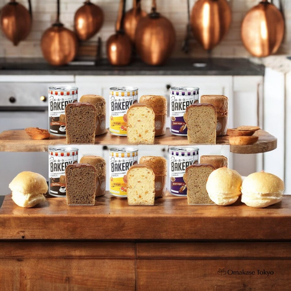 Shin Shoku Can Bakery – Canned Bread Variety Pack – Omakase Tokyo