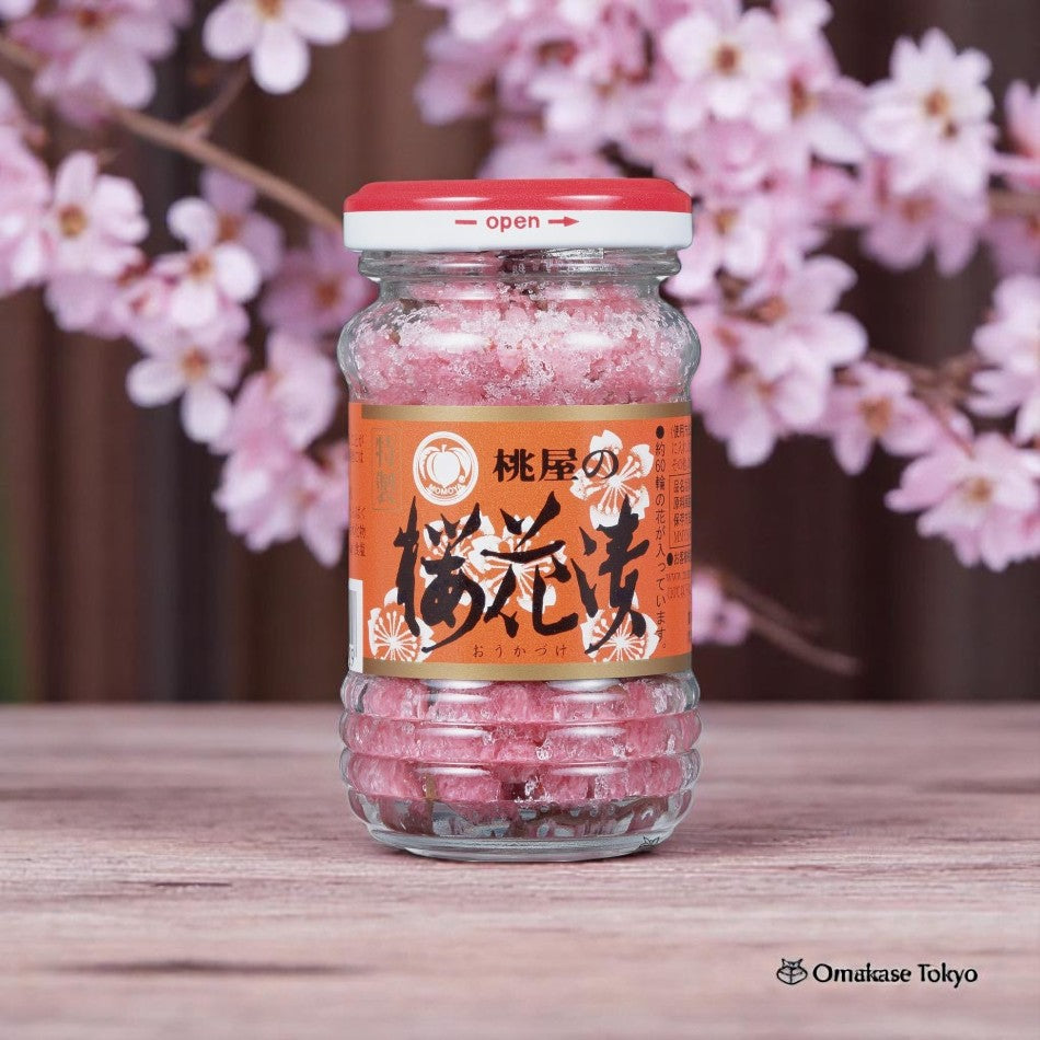 Momoya Sakurazuke Salt Pickled Sakura Cherry Blossoms 60g