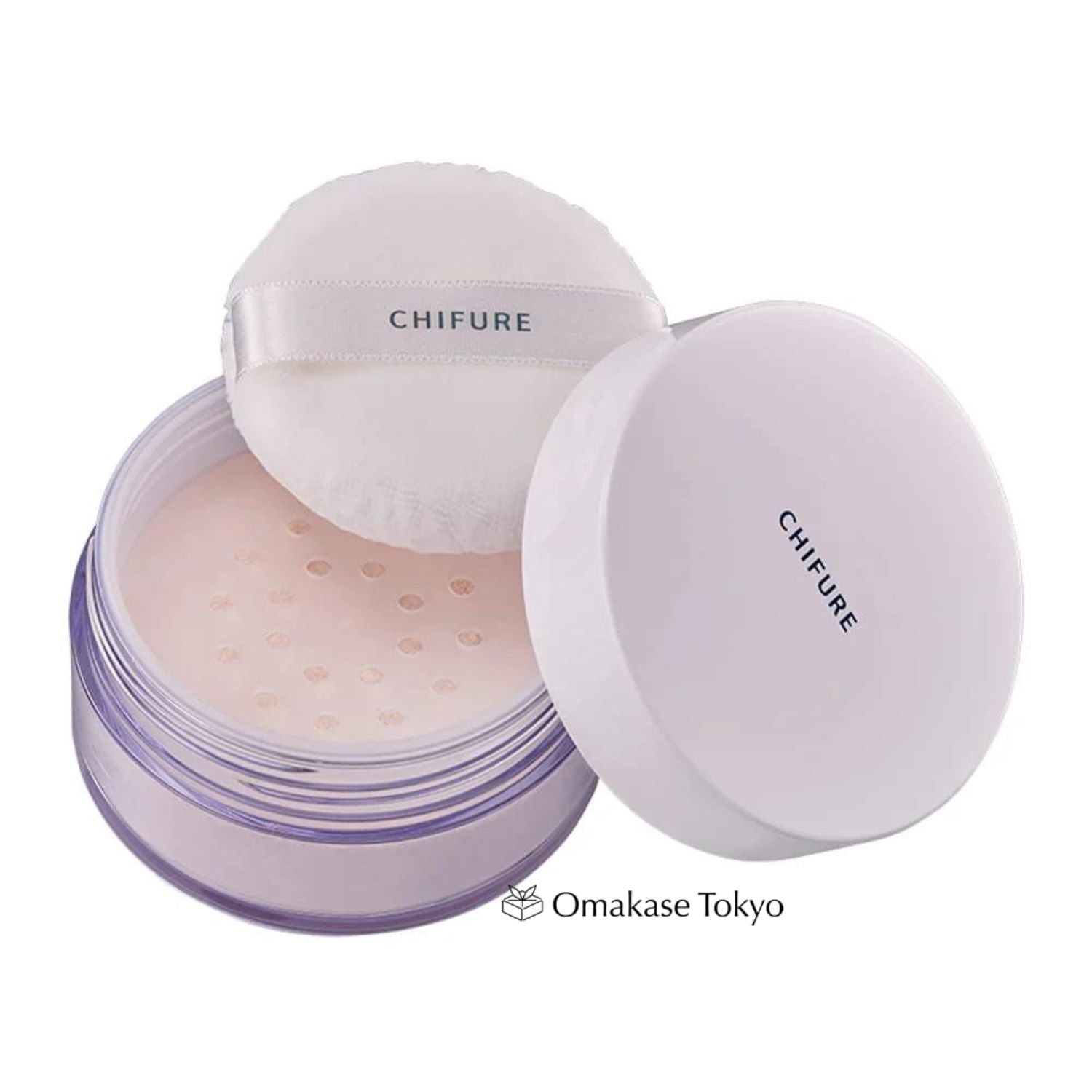Chifure Loose Powder with Puff Unscented 1 Lucent 20G Best