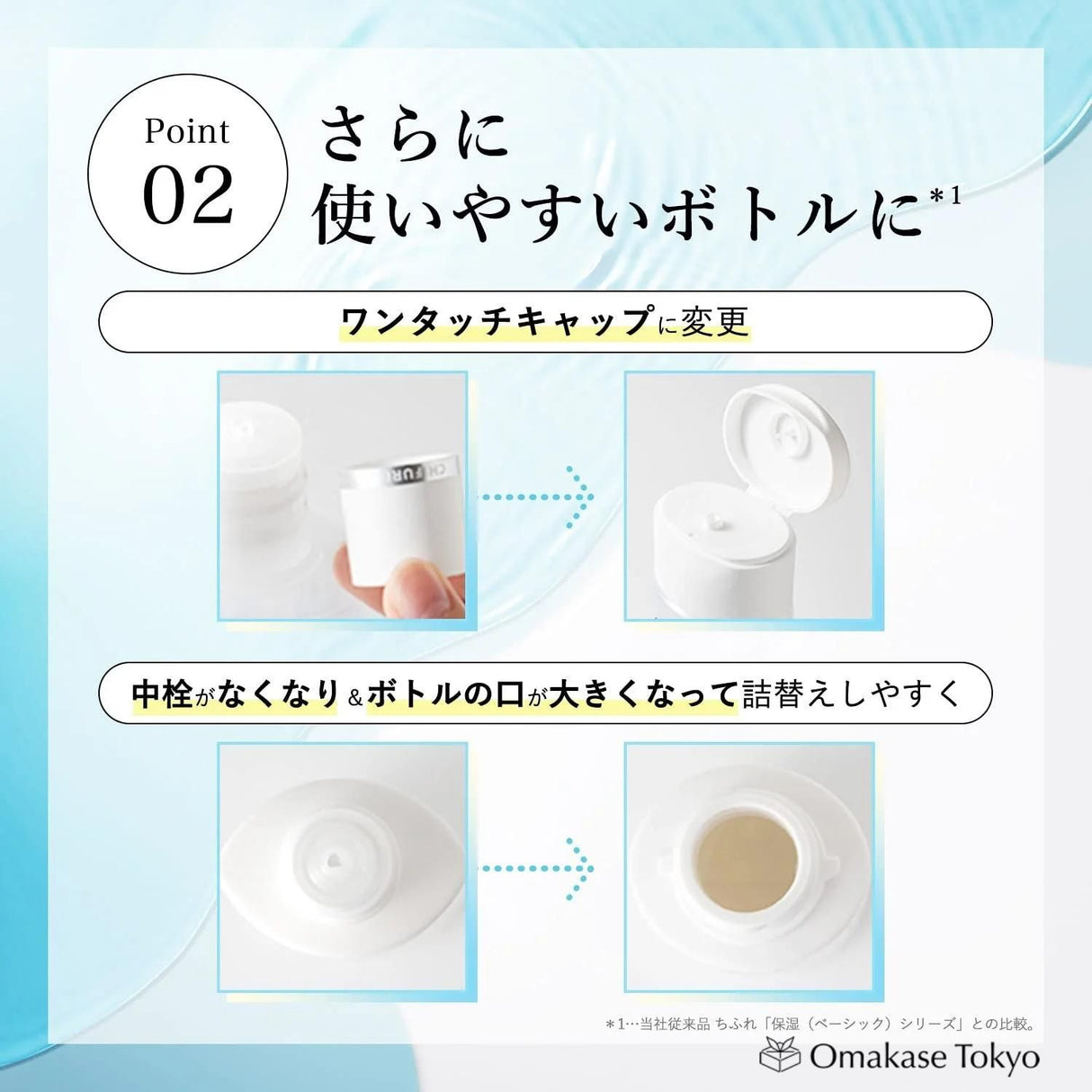 Chifure Moisturizing Lotion Refill Refreshing Type – Hydrating Skin Care