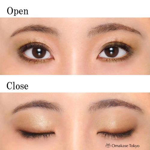 Chifure Twin Color Eyeshadow 05 Gold - Long-Lasting Dual Shades