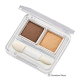 Chifure Twin Color Eyeshadow 05 Gold - Long-Lasting Dual Shades