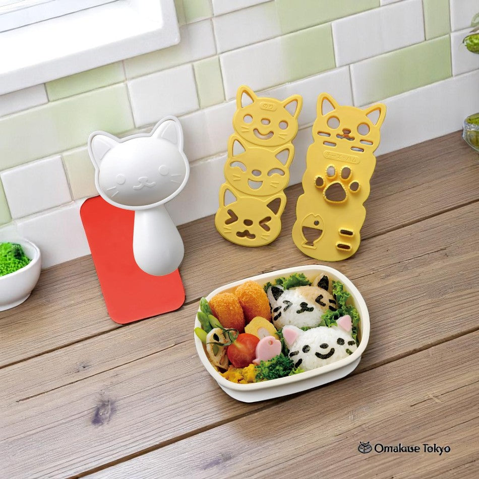 Ernest nico Kitchen Onigiri Mold Cutter Omusubinyan Cat A-76708