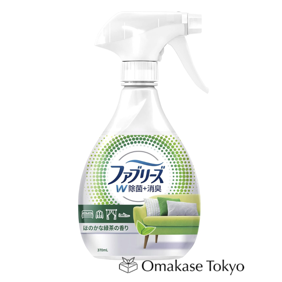 Febreze W Antibacterial Fabric Spray Green Tea 370mL