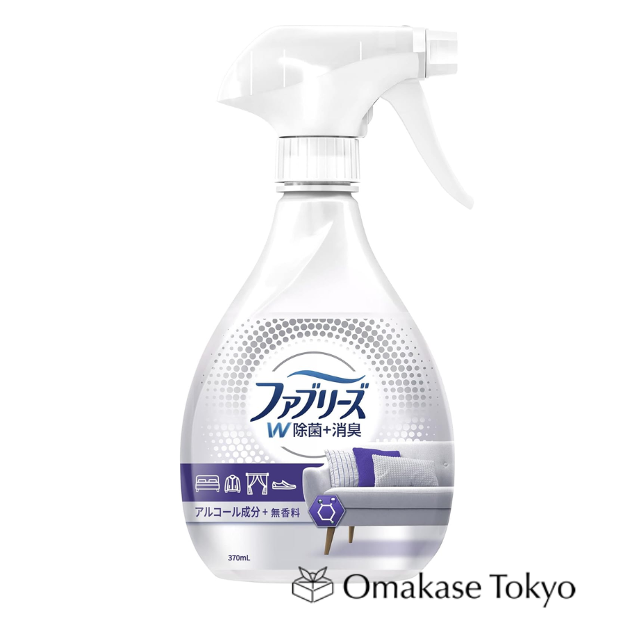 Febreze W Antibacterial Fabric Spray Unscented with Alcohol 370mL