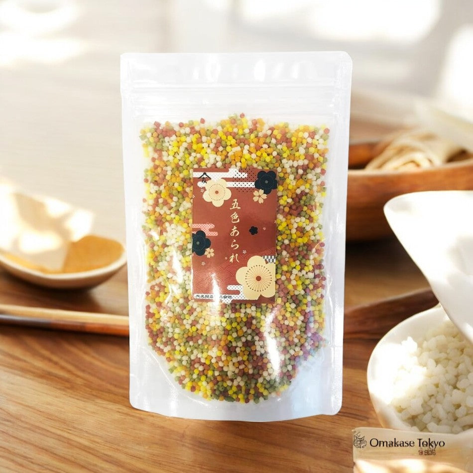 Arare Furikake Tiny Rice Pops 100g – Omakase Tokyo