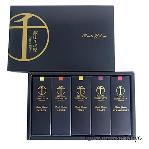 Ginza Sembikiya Fruit Yokan Assorted Wagashi – Omakase Tokyo