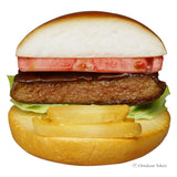 Food Sample Smartphone Stand Hamburger