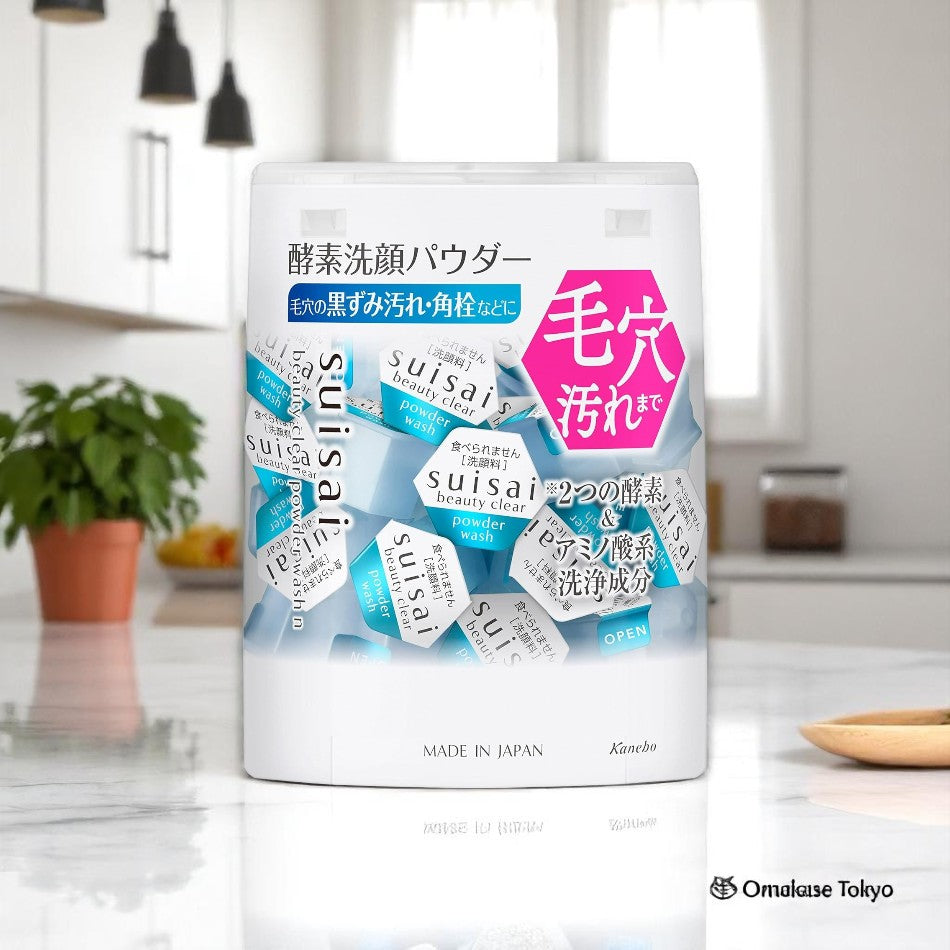 Kanebo Suisai Beauty Clear Powder Facial Wash 0.4g x 32pcs