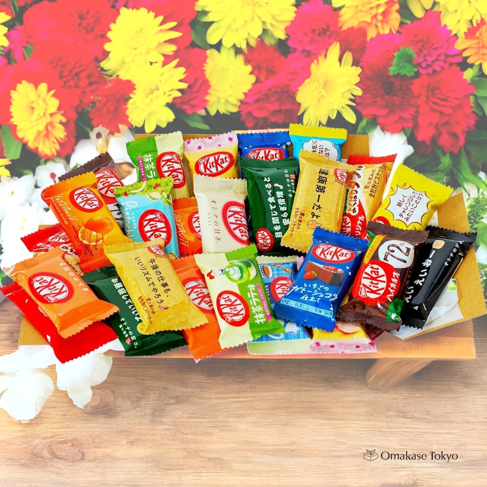 Japan KitKat Bars Variety Pack 60 Pcs Assortment with 20kinds