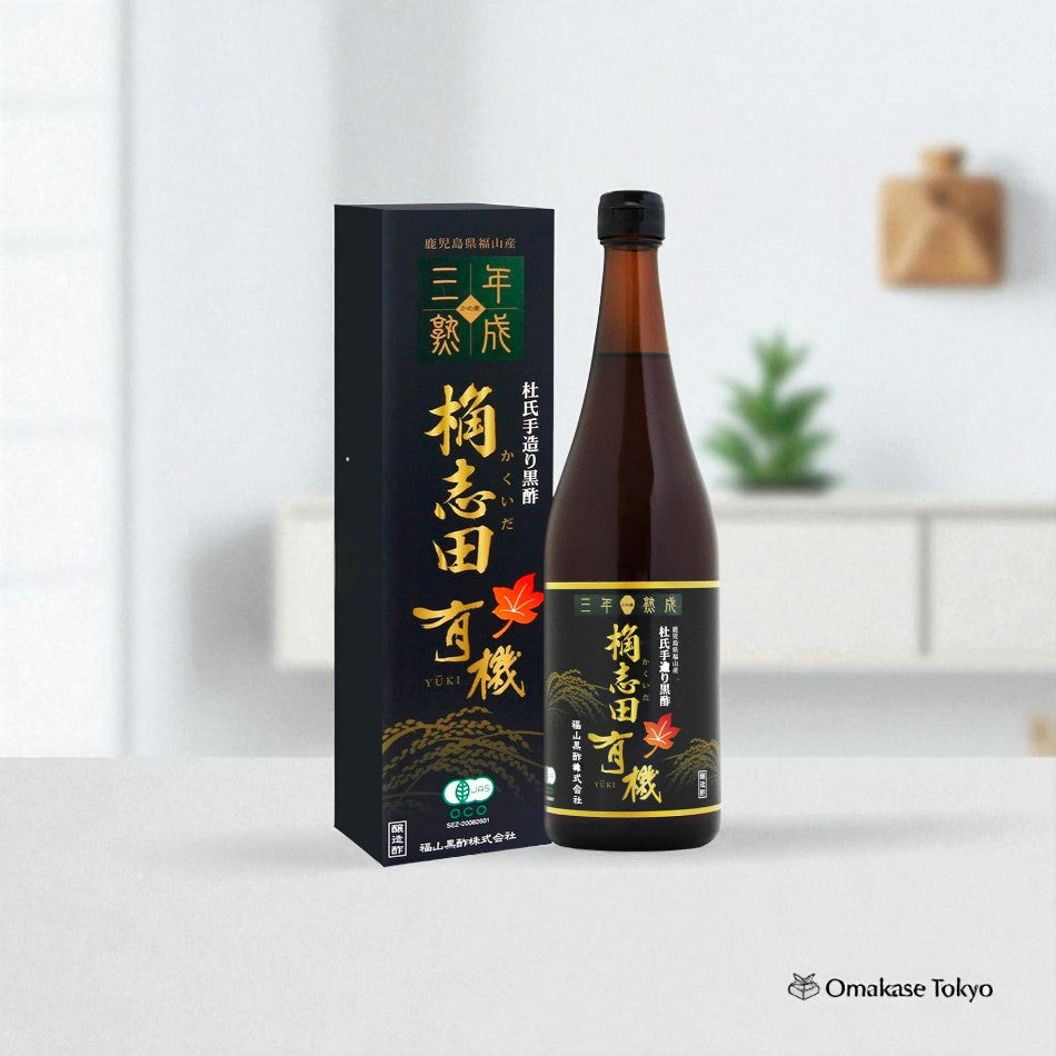 Kakuida Yuki 3 年有机黑醋 720ml
