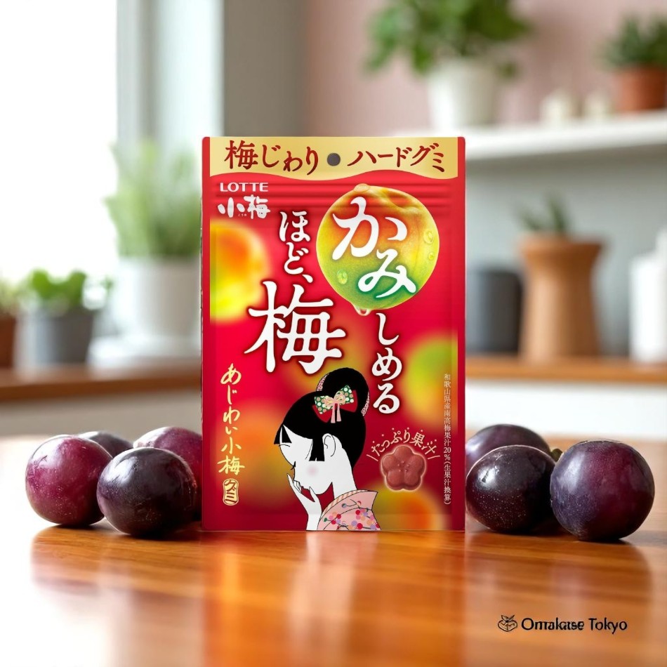 Lotte Ajiwai Koume Gummy ( 10 Packs)