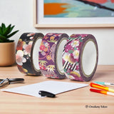 Japanese Washi Masking Tape Set 3 Rolls