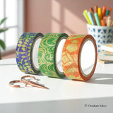 Japanese Washi Masking Tape Set 3 Rolls