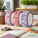 Japanese Washi Masking Tape Set 3 Rolls