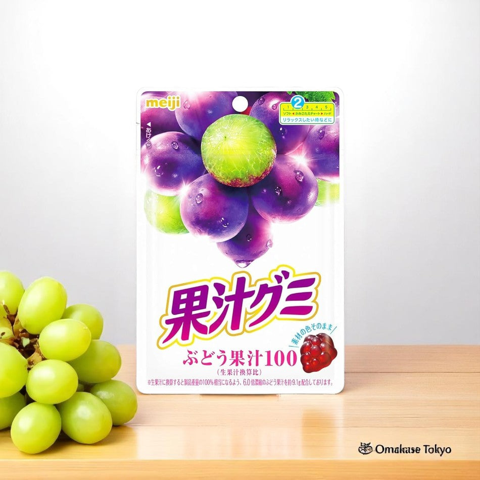 Meiji Fruit Gummy Famous Flavor Assorted 3 Pack