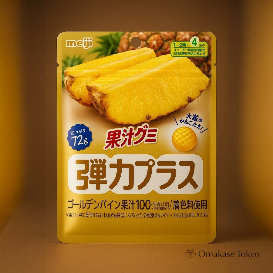 Meiji Juice Gummy Elastic Plus Golden Pine
