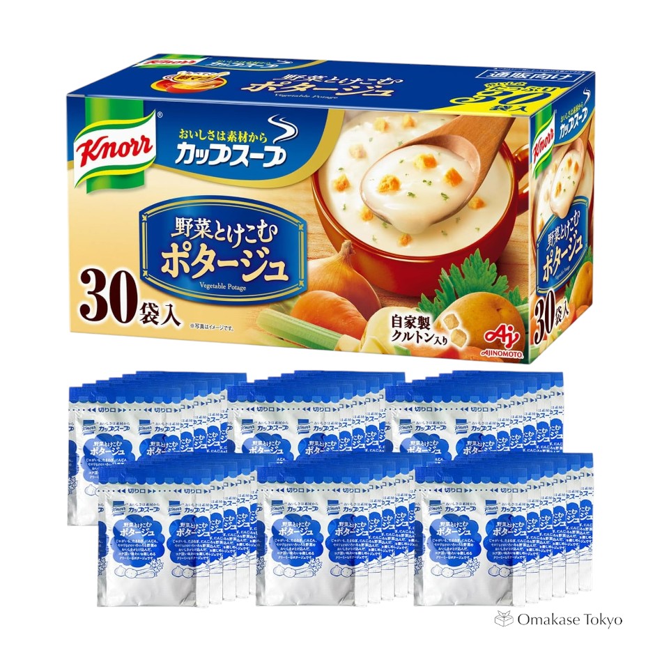Knorr Vegetable Melted Potage Soup 30-Pack Box