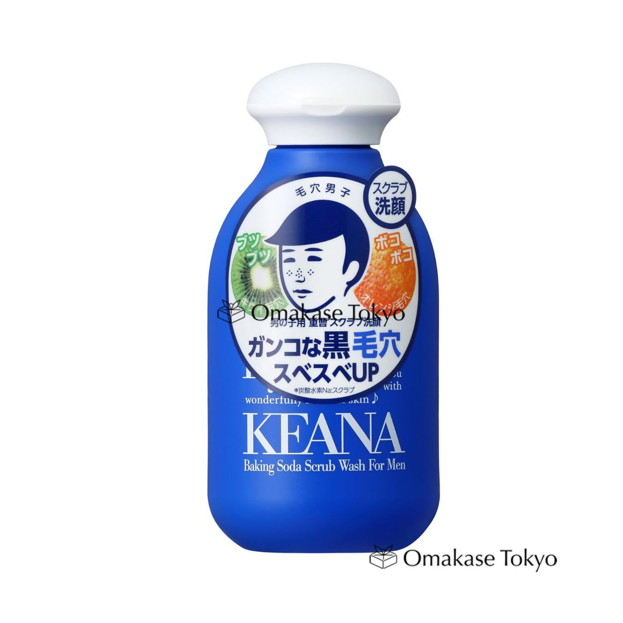 Keana Nadeshiko Men's Baking Soda Scrub Face Wash 100g