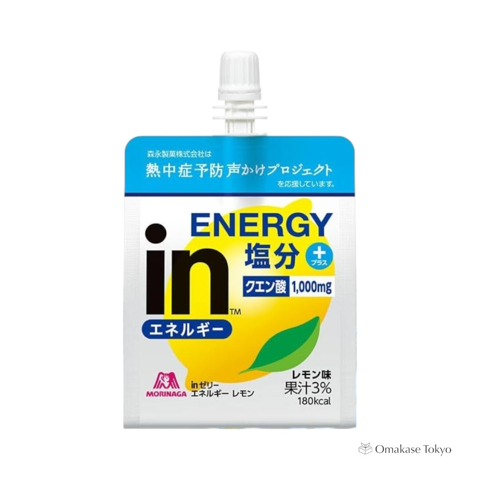 Morinaga Jelly, Energy Lemon,6 Pieces