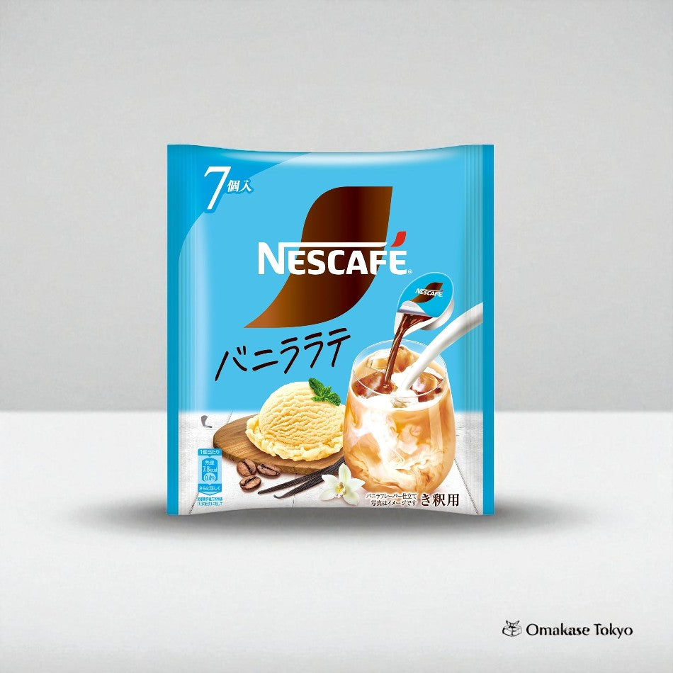 Nescafé Portion Vanilla Latte (7 Count) – Omakase Tokyo