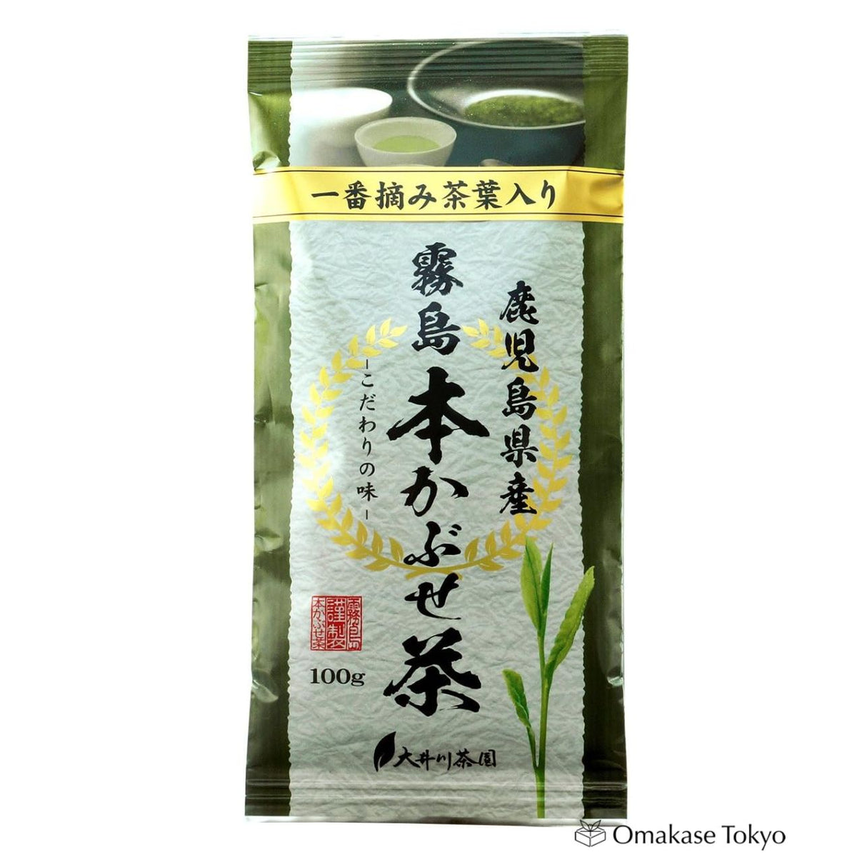 Oigawa Tea Garden Kirishima Honkabuse Chasui from Kagoshima 100g