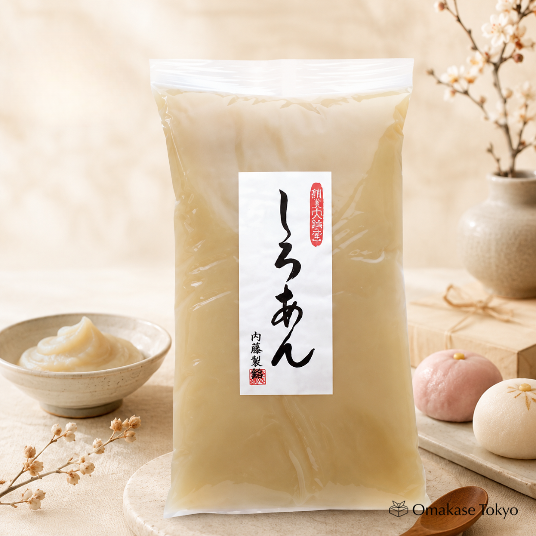 Anko Naito Kamishiroan Sweet Bean Paste, 1 kg × 5 Bags