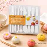 Kai House SELECT Japanese Sweets Handicraft Tools, Round Bar Set