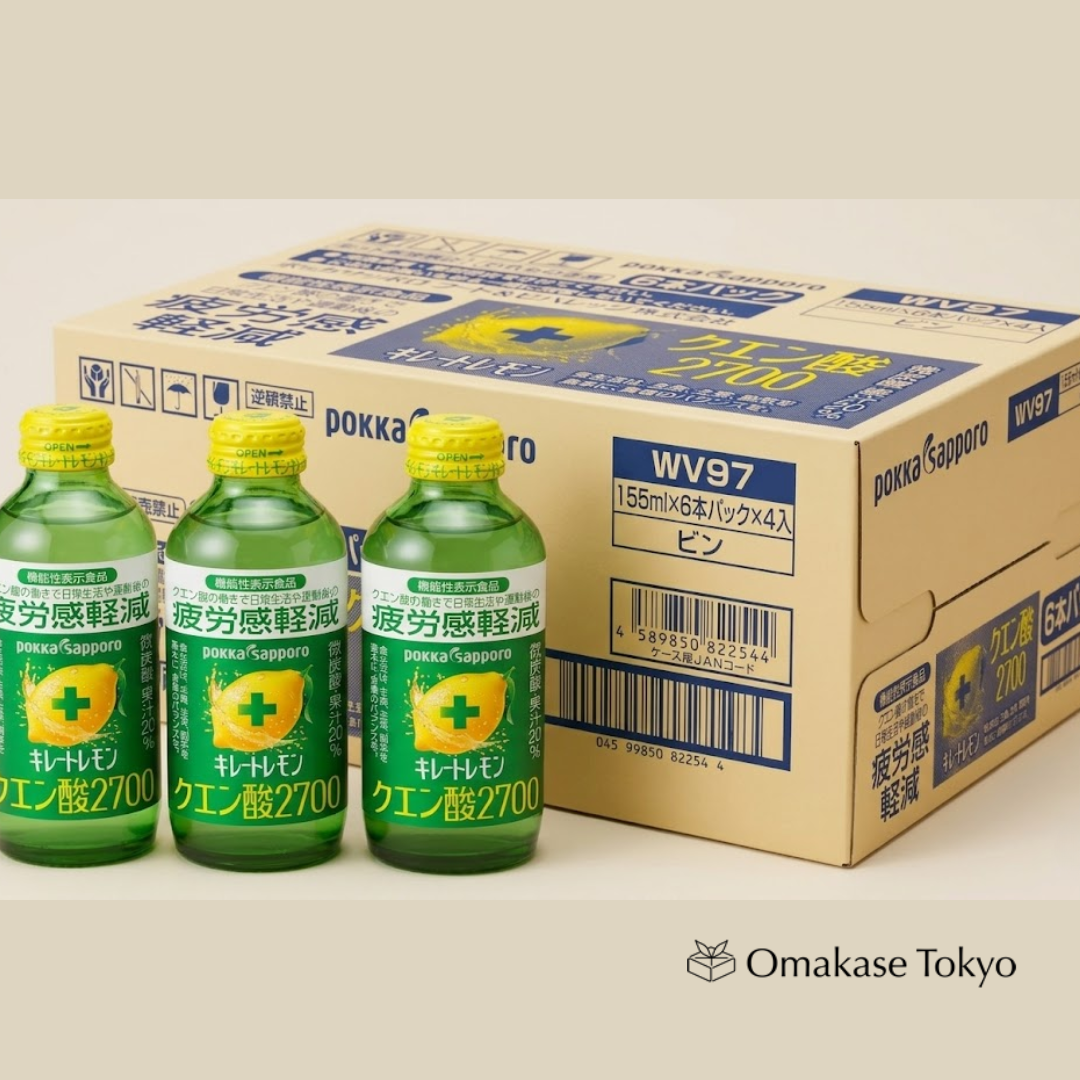 Pokka Sapporo Kireto Lemon Drink 24 Bottles