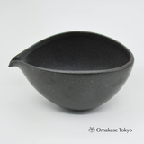 Single Mouth Bowl Medium Bizen Style Matcha Bowl 6.1 fl oz / 180 ml