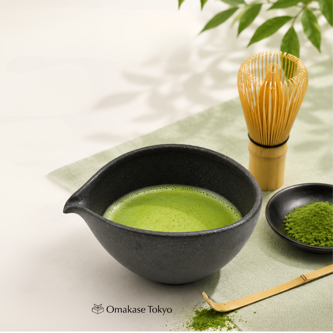 Single Mouth Bowl Medium Bizen Style Matcha Bowl 6.1 fl oz / 180 ml