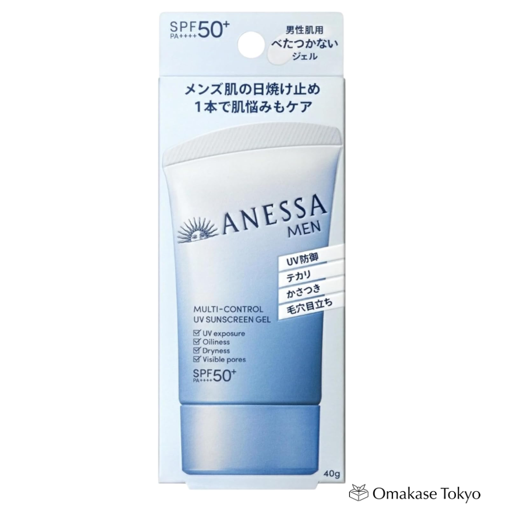 Anessa Multi-Control UV Gel Men’s Sunscreen, SPF 50, 40 g / 1.4 oz