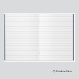 Traveler’s Notebook Passport Size Ruled Refill, Bundle of 3