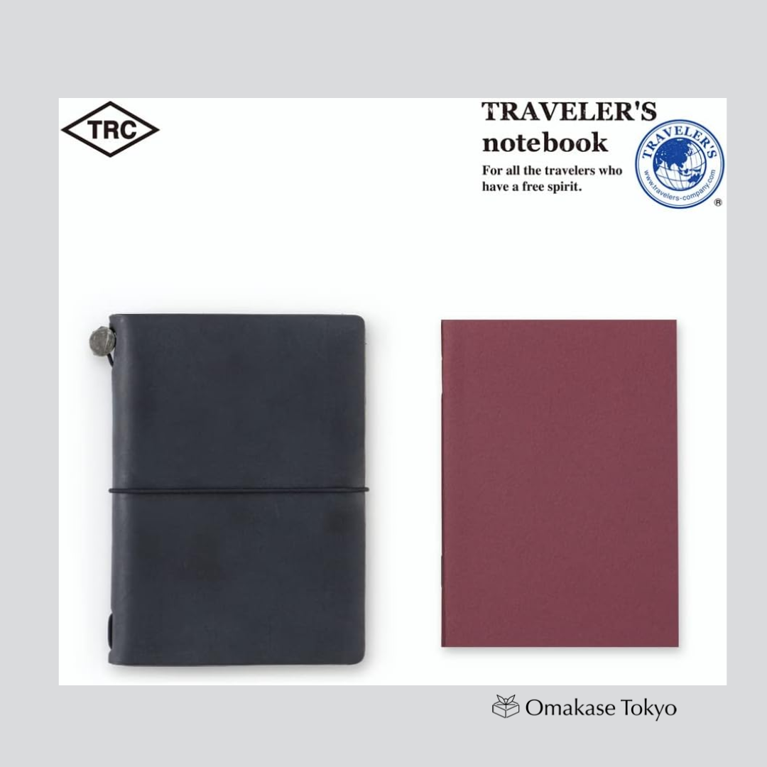 Traveler’s Notebook Passport Size 14370006 Ruled Refill, Bundle of 3