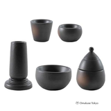 Nagomi Kobo Mino Ware Buddhist Altar Utensil Set, 5-Piece
