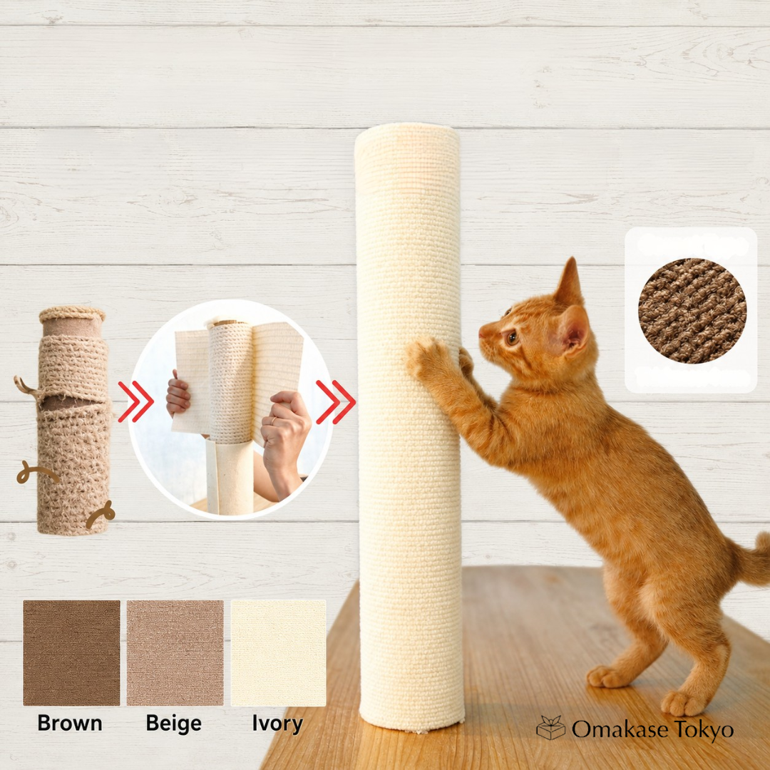 Naraneko Cat Tower Repair Mat, Wrap-On Cat Scratching Post