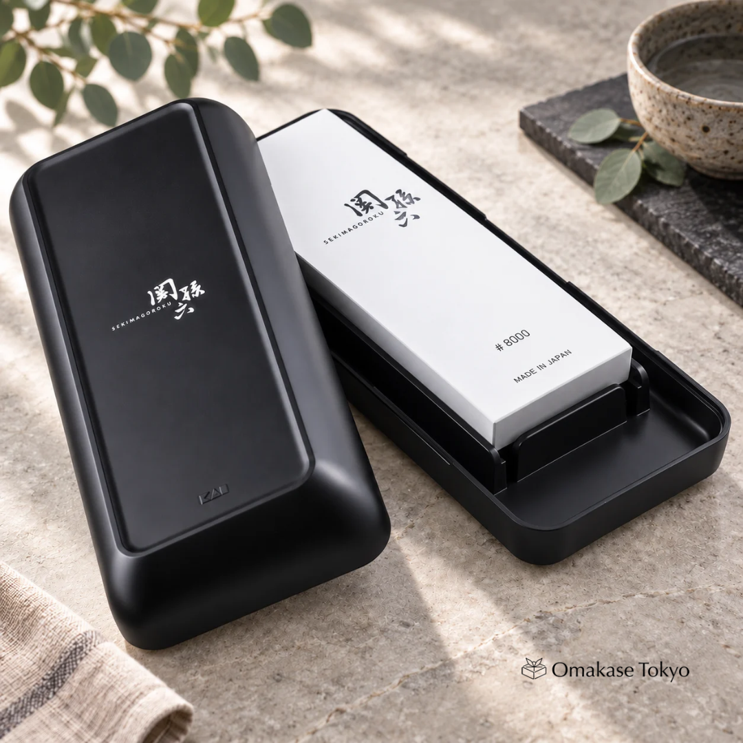 Japanese Whetstone Sharp Pebble – KAI Sekimagoroku Ultra Finishing Whetstone