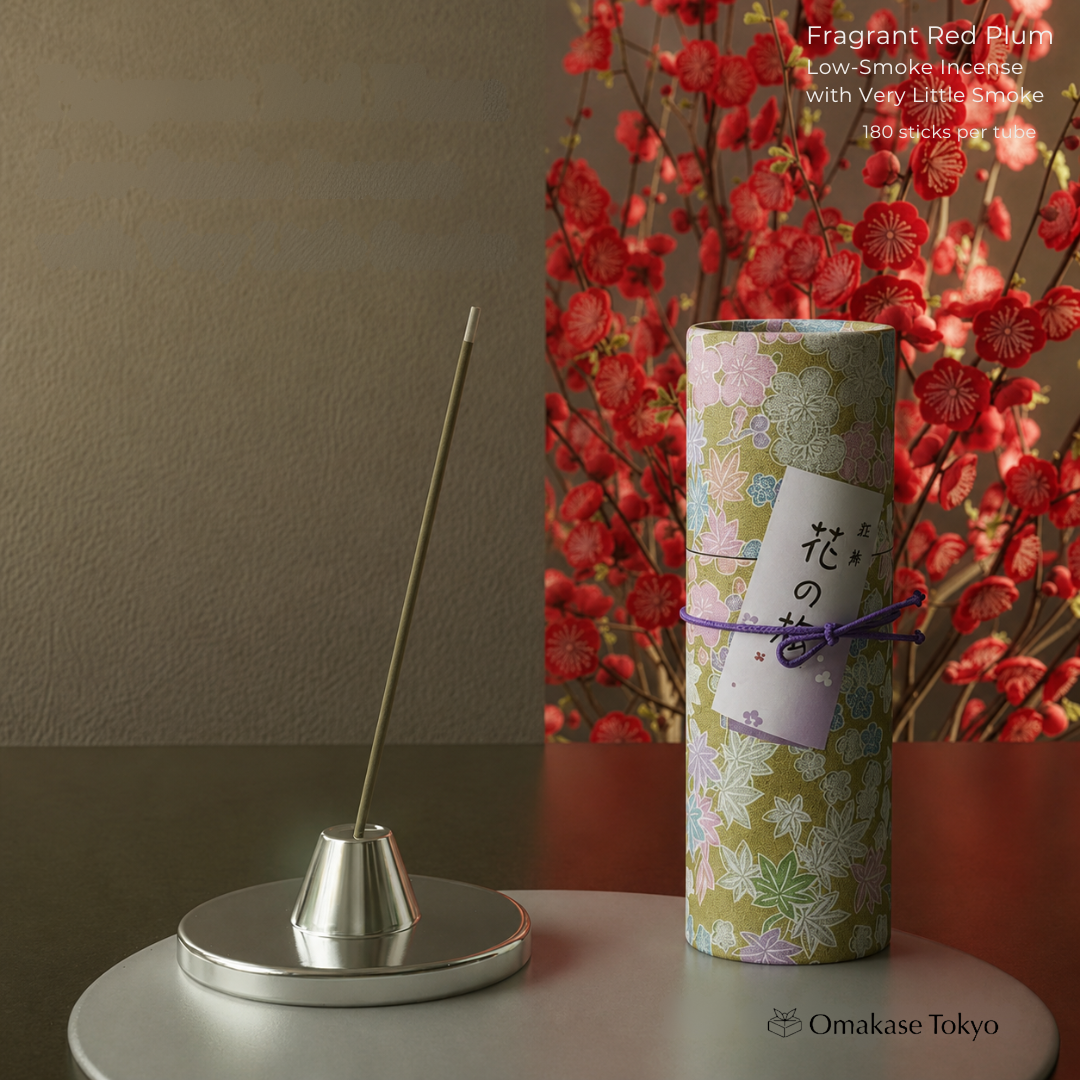 Flower Comparison 2-Species Incense Gift Set – Osmanthus & Red Plum