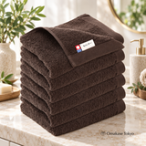 Japanese Exfoliating Towel – Imabari Nico Face Towels Set of 5