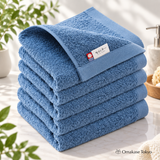 Japanese Exfoliating Towel – Imabari Nico Face Towels Set of 5