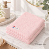 Japanese Exfoliating Towel – nico Imabari Hair Drying Towel Set of 2, Made in Japan