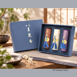 Eirakuya 3-Scent Low-Smoke Incense Gift Set